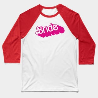 Bride Barbie logo Baseball T-Shirt